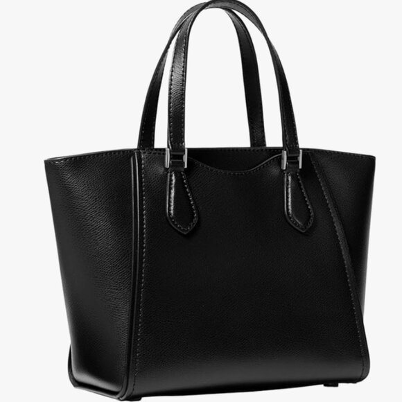 Michael Kors Black Small Logo Crossbody Tote - Black Quiet Luxury - Picture 4 of 4